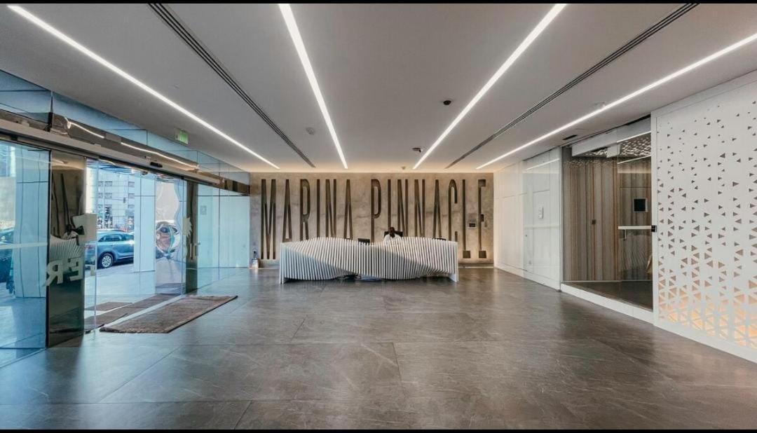High Floor With City Skyline & Burj Khalifa View 3 Bedroom Unit Marina Dubai Eksteriør bilde
