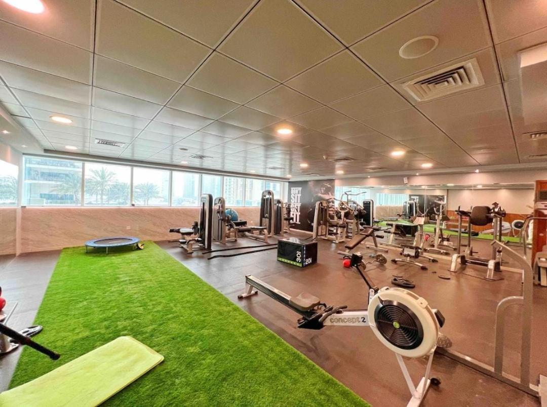 High Floor With City Skyline & Burj Khalifa View 3 Bedroom Unit Marina Dubai Eksteriør bilde